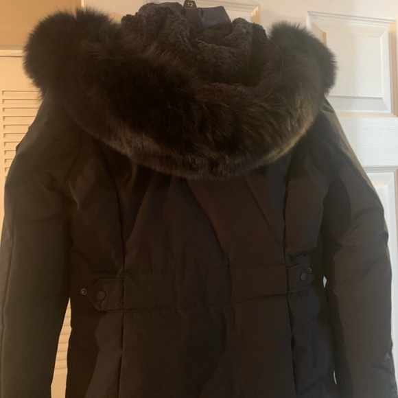 1 MADISON NAVY PARKA COAT. - Picture 6 of 7